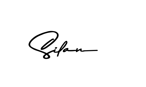 Create a beautiful signature design for name Silan. With this signature (Asem Kandis PERSONAL USE) fonts, you can make a handwritten signature for free. Silan signature style 9 images and pictures png