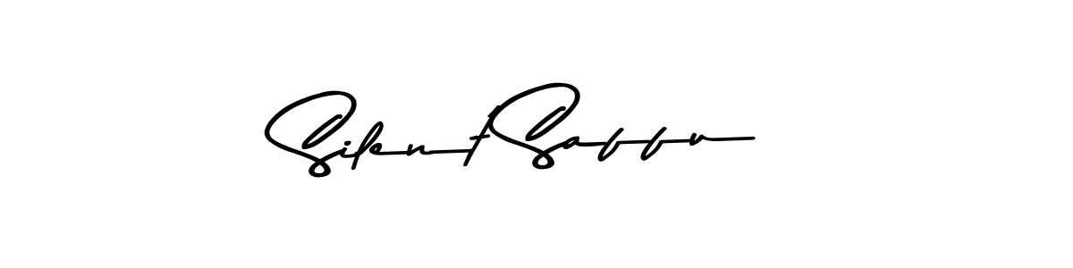 Also You can easily find your signature by using the search form. We will create Silent Saffu name handwritten signature images for you free of cost using Asem Kandis PERSONAL USE sign style. Silent Saffu signature style 9 images and pictures png