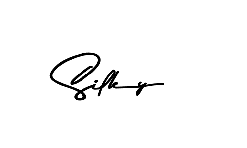 How to Draw Silky signature style? Asem Kandis PERSONAL USE is a latest design signature styles for name Silky. Silky signature style 9 images and pictures png