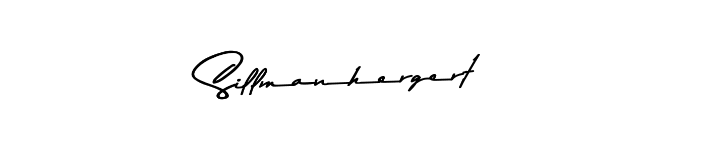 The best way (Asem Kandis PERSONAL USE) to make a short signature is to pick only two or three words in your name. The name Sillmanhergert include a total of six letters. For converting this name. Sillmanhergert signature style 9 images and pictures png