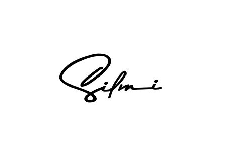 How to make Silmi name signature. Use Asem Kandis PERSONAL USE style for creating short signs online. This is the latest handwritten sign. Silmi signature style 9 images and pictures png