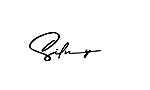 You should practise on your own different ways (Asem Kandis PERSONAL USE) to write your name (Silny) in signature. don't let someone else do it for you. Silny signature style 9 images and pictures png