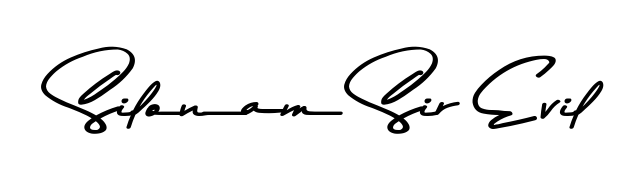 Also we have Silonam Sir Evil name is the best signature style. Create professional handwritten signature collection using Asem Kandis PERSONAL USE autograph style. Silonam Sir Evil signature style 9 images and pictures png