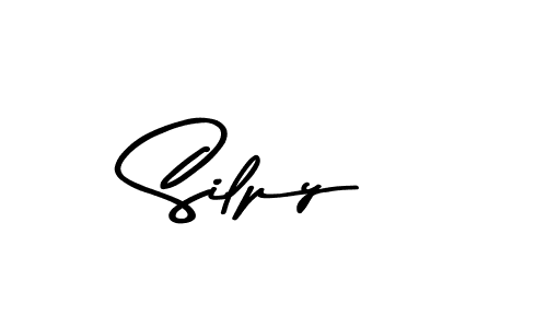 Silpy stylish signature style. Best Handwritten Sign (Asem Kandis PERSONAL USE) for my name. Handwritten Signature Collection Ideas for my name Silpy. Silpy signature style 9 images and pictures png