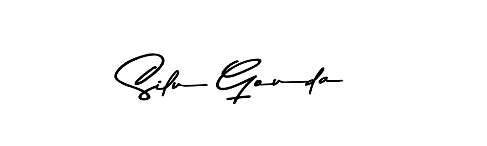 Silu Gouda stylish signature style. Best Handwritten Sign (Asem Kandis PERSONAL USE) for my name. Handwritten Signature Collection Ideas for my name Silu Gouda. Silu Gouda signature style 9 images and pictures png