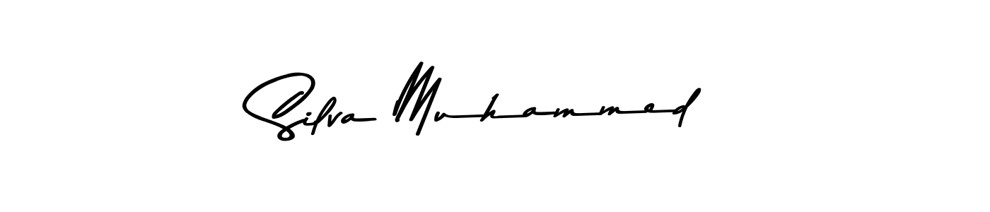 Use a signature maker to create a handwritten signature online. With this signature software, you can design (Asem Kandis PERSONAL USE) your own signature for name Silva Muhammed. Silva Muhammed signature style 9 images and pictures png