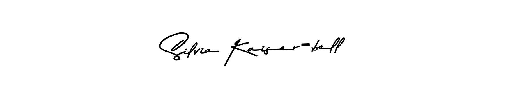 Here are the top 10 professional signature styles for the name Silvia Kaiser-bell. These are the best autograph styles you can use for your name. Silvia Kaiser-bell signature style 9 images and pictures png