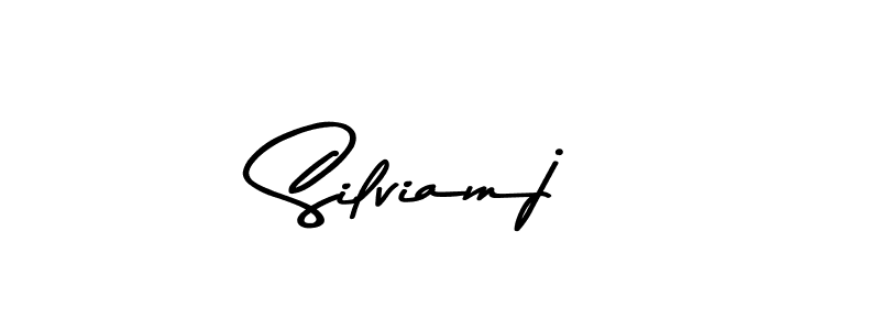 The best way (Asem Kandis PERSONAL USE) to make a short signature is to pick only two or three words in your name. The name Silviamj include a total of six letters. For converting this name. Silviamj signature style 9 images and pictures png