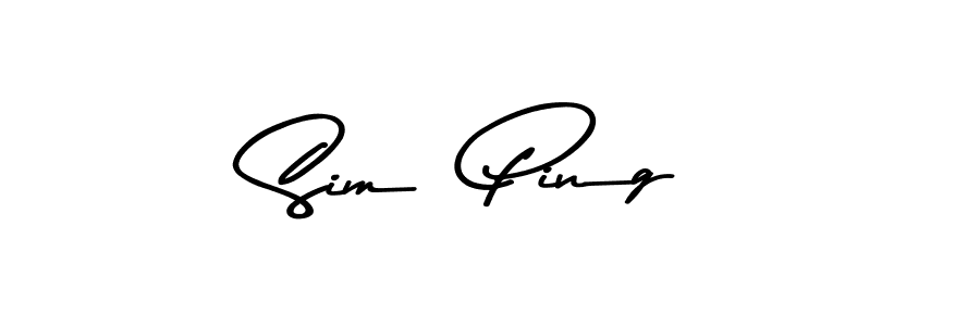 Make a beautiful signature design for name Sim  Ping. Use this online signature maker to create a handwritten signature for free. Sim  Ping signature style 9 images and pictures png