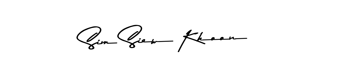 It looks lik you need a new signature style for name Sim Siew Khoon. Design unique handwritten (Asem Kandis PERSONAL USE) signature with our free signature maker in just a few clicks. Sim Siew Khoon signature style 9 images and pictures png