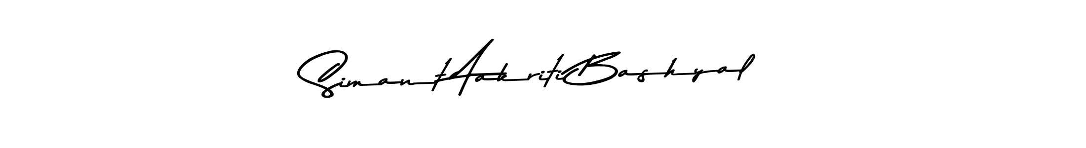 This is the best signature style for the Simant Aakriti Bashyal name. Also you like these signature font (Asem Kandis PERSONAL USE). Mix name signature. Simant Aakriti Bashyal signature style 9 images and pictures png