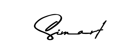 The Asem Kandis PERSONAL USE lettering style adds unique flourish to name Simart. Stand out with a custom digital autograph made in seconds. Simart signature style 9 images and pictures png