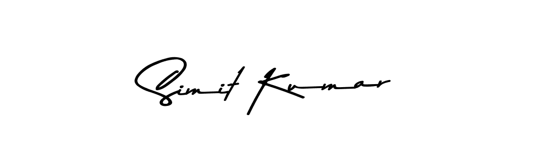 Make a beautiful signature design for name Simit Kumar. Use this online signature maker to create a handwritten signature for free. Simit Kumar signature style 9 images and pictures png