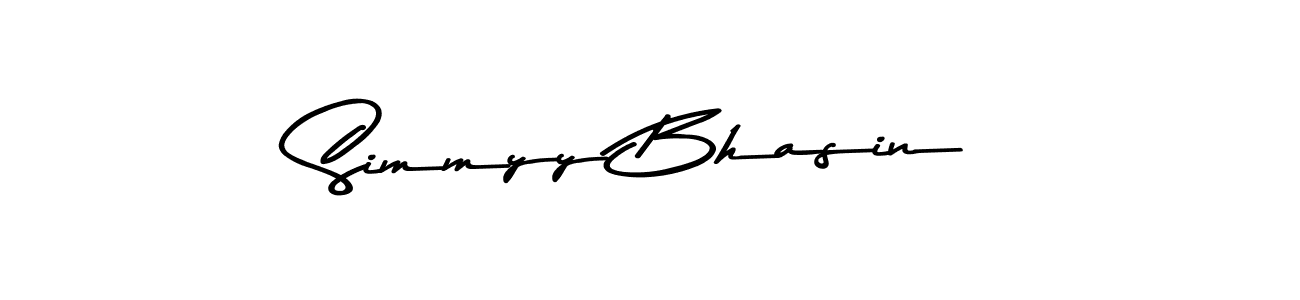 How to Draw Simmyy Bhasin signature style? Asem Kandis PERSONAL USE is a latest design signature styles for name Simmyy Bhasin. Simmyy Bhasin signature style 9 images and pictures png