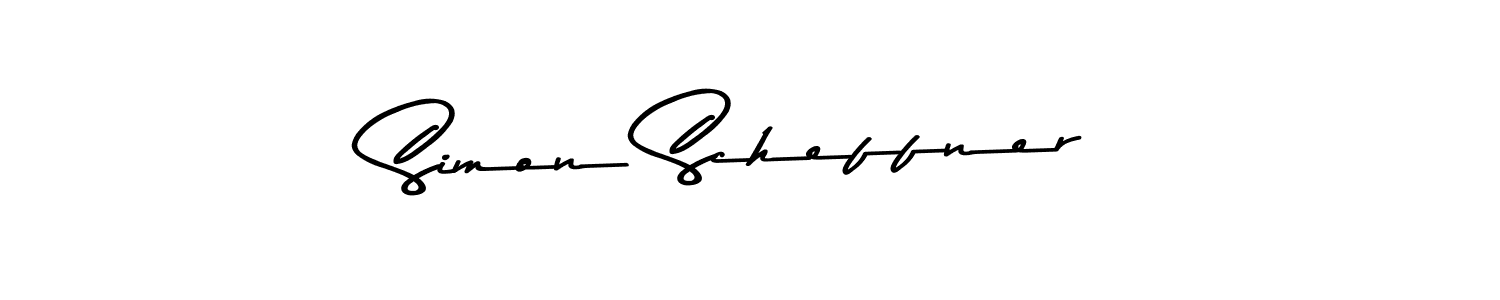 Use a signature maker to create a handwritten signature online. With this signature software, you can design (Asem Kandis PERSONAL USE) your own signature for name Simon Scheffner. Simon Scheffner signature style 9 images and pictures png