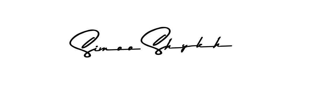 Make a beautiful signature design for name Simoo Shykh. Use this online signature maker to create a handwritten signature for free. Simoo Shykh signature style 9 images and pictures png