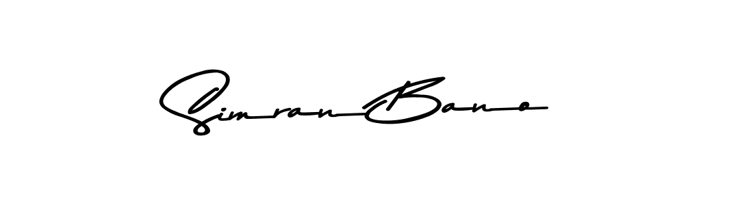 The best way (Asem Kandis PERSONAL USE) to make a short signature is to pick only two or three words in your name. The name Simran Bano include a total of six letters. For converting this name. Simran Bano signature style 9 images and pictures png