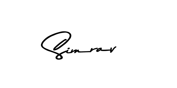 Make a beautiful signature design for name Simrav. Use this online signature maker to create a handwritten signature for free. Simrav signature style 9 images and pictures png