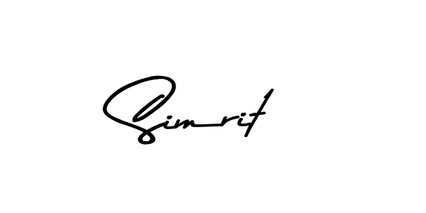 Make a beautiful signature design for name Simrit. Use this online signature maker to create a handwritten signature for free. Simrit signature style 9 images and pictures png