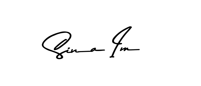 Similarly Asem Kandis PERSONAL USE is the best handwritten signature design. Signature creator online .You can use it as an online autograph creator for name Sina Im. Sina Im signature style 9 images and pictures png