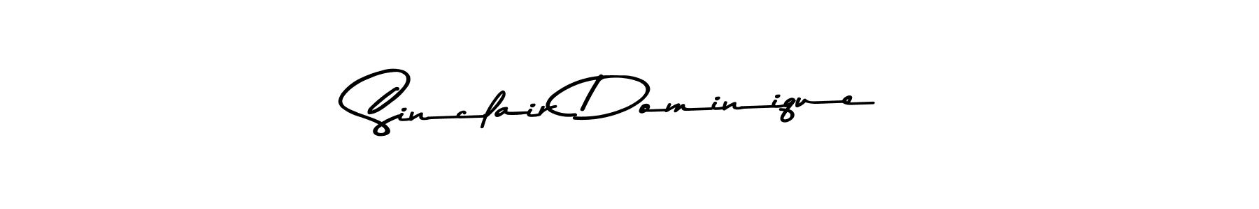 See photos of Sinclair Dominique official signature by Spectra . Check more albums & portfolios. Read reviews & check more about Asem Kandis PERSONAL USE font. Sinclair Dominique signature style 9 images and pictures png