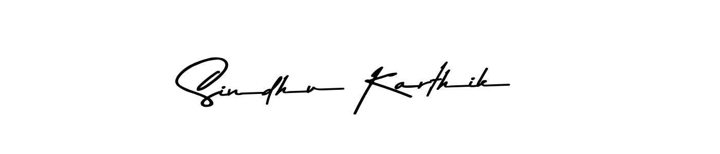 How to make Sindhu Karthik signature? Asem Kandis PERSONAL USE is a professional autograph style. Create handwritten signature for Sindhu Karthik name. Sindhu Karthik signature style 9 images and pictures png