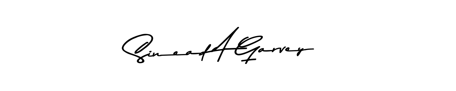 Also You can easily find your signature by using the search form. We will create Sinead A Garvey name handwritten signature images for you free of cost using Asem Kandis PERSONAL USE sign style. Sinead A Garvey signature style 9 images and pictures png