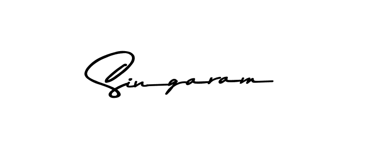 Similarly Asem Kandis PERSONAL USE is the best handwritten signature design. Signature creator online .You can use it as an online autograph creator for name Singaram. Singaram signature style 9 images and pictures png