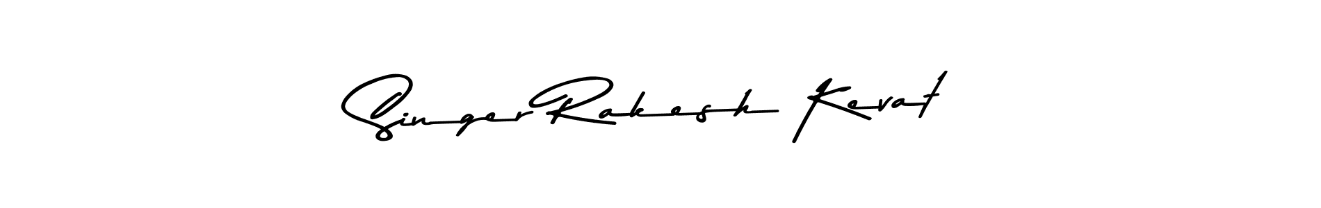 Similarly Asem Kandis PERSONAL USE is the best handwritten signature design. Signature creator online .You can use it as an online autograph creator for name Singer Rakesh Kevat. Singer Rakesh Kevat signature style 9 images and pictures png
