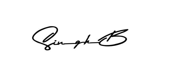 Also we have Singh B name is the best signature style. Create professional handwritten signature collection using Asem Kandis PERSONAL USE autograph style. Singh B signature style 9 images and pictures png