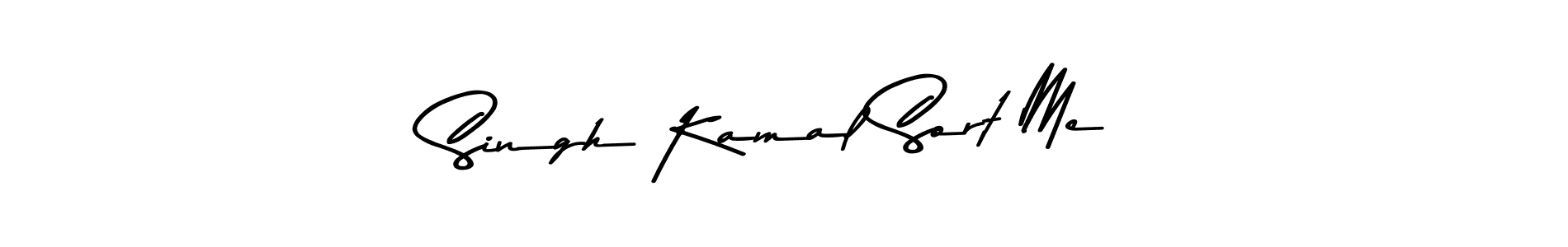 Also we have Singh Kamal Sort Me name is the best signature style. Create professional handwritten signature collection using Asem Kandis PERSONAL USE autograph style. Singh Kamal Sort Me signature style 9 images and pictures png