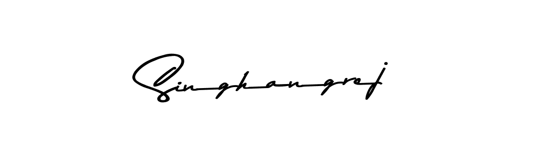 Here are the top 10 professional signature styles for the name Singhangrej. These are the best autograph styles you can use for your name. Singhangrej signature style 9 images and pictures png