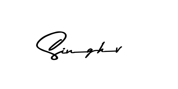 You should practise on your own different ways (Asem Kandis PERSONAL USE) to write your name (Singhv) in signature. don't let someone else do it for you. Singhv signature style 9 images and pictures png