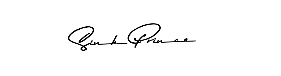 How to make Sinh Prince signature? Asem Kandis PERSONAL USE is a professional autograph style. Create handwritten signature for Sinh Prince name. Sinh Prince signature style 9 images and pictures png