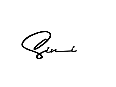 How to make Sini name signature. Use Asem Kandis PERSONAL USE style for creating short signs online. This is the latest handwritten sign. Sini signature style 9 images and pictures png
