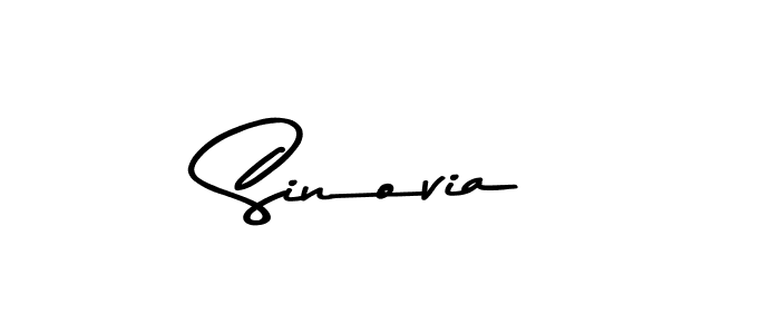 Also You can easily find your signature by using the search form. We will create Sinovia name handwritten signature images for you free of cost using Asem Kandis PERSONAL USE sign style. Sinovia signature style 9 images and pictures png