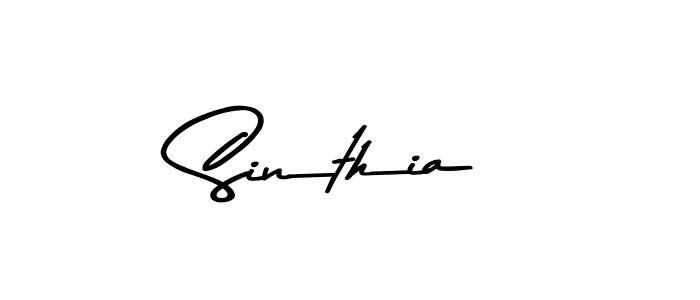 You should practise on your own different ways (Asem Kandis PERSONAL USE) to write your name (Sinthia) in signature. don't let someone else do it for you. Sinthia signature style 9 images and pictures png