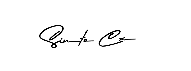 You should practise on your own different ways (Asem Kandis PERSONAL USE) to write your name (Sinto Cx) in signature. don't let someone else do it for you. Sinto Cx signature style 9 images and pictures png