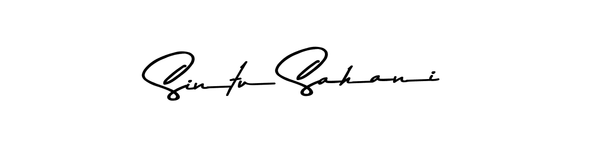 How to make Sintu Sahani signature? Asem Kandis PERSONAL USE is a professional autograph style. Create handwritten signature for Sintu Sahani name. Sintu Sahani signature style 9 images and pictures png