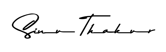 Get an exclusive digital autograph for Sinu Thakur. The Asem Kandis PERSONAL USE typeface captures the charm of real penmanship on paper. Sinu Thakur signature style 9 images and pictures png
