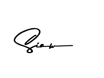 Also we have Siow name is the best signature style. Create professional handwritten signature collection using Asem Kandis PERSONAL USE autograph style. Siow signature style 9 images and pictures png