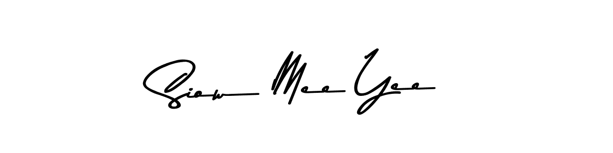 Also we have Siow Mee Yee name is the best signature style. Create professional handwritten signature collection using Asem Kandis PERSONAL USE autograph style. Siow Mee Yee signature style 9 images and pictures png