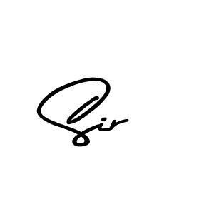 Design your own signature with our free online signature maker. With this signature software, you can create a handwritten (Asem Kandis PERSONAL USE) signature for name Sir. Sir signature style 9 images and pictures png