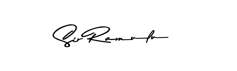 The best way (Asem Kandis PERSONAL USE) to make a short signature is to pick only two or three words in your name. The name Sir Ramulu include a total of six letters. For converting this name. Sir Ramulu signature style 9 images and pictures png