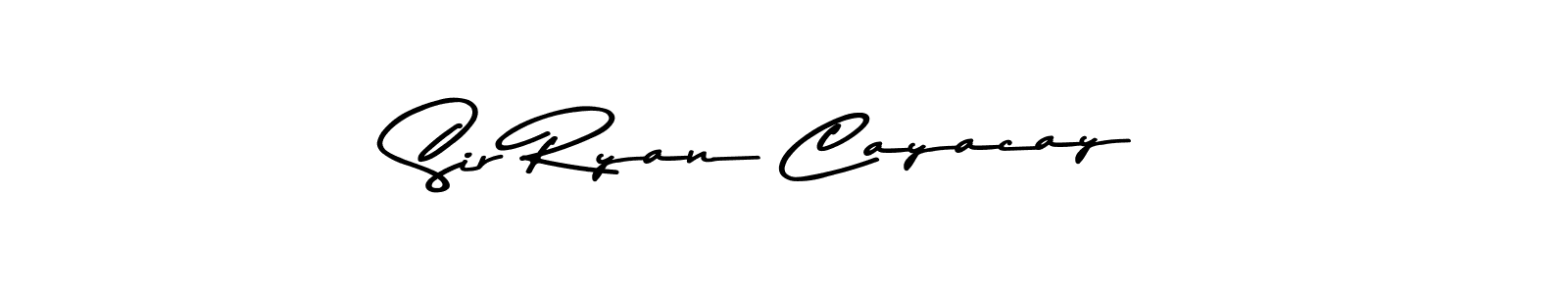 Once you've used our free online signature maker to create your best signature Asem Kandis PERSONAL USE style, it's time to enjoy all of the benefits that Sir Ryan Cayacay name signing documents. Sir Ryan Cayacay signature style 9 images and pictures png