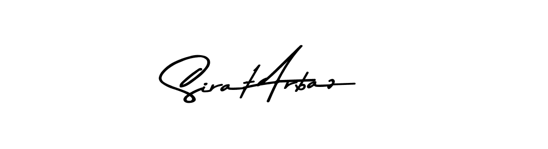 You can use this online signature creator to create a handwritten signature for the name Sirat Arbaz. This is the best online autograph maker. Sirat Arbaz signature style 9 images and pictures png