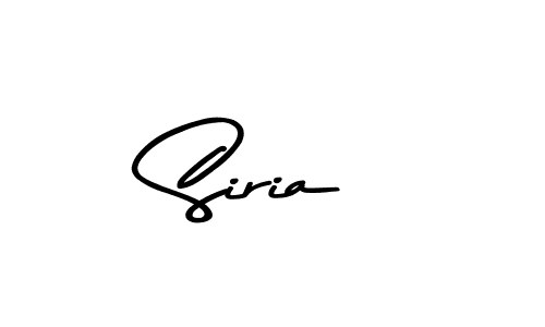 It looks lik you need a new signature style for name Siria. Design unique handwritten (Asem Kandis PERSONAL USE) signature with our free signature maker in just a few clicks. Siria signature style 9 images and pictures png