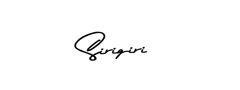 The best way (Asem Kandis PERSONAL USE) to make a short signature is to pick only two or three words in your name. The name Sirigiri include a total of six letters. For converting this name. Sirigiri signature style 9 images and pictures png