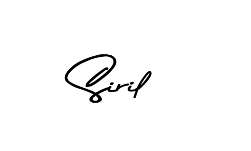 You should practise on your own different ways (Asem Kandis PERSONAL USE) to write your name (Siril) in signature. don't let someone else do it for you. Siril signature style 9 images and pictures png