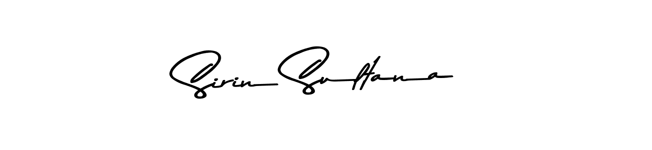 Make a beautiful signature design for name Sirin Sultana. With this signature (Asem Kandis PERSONAL USE) style, you can create a handwritten signature for free. Sirin Sultana signature style 9 images and pictures png